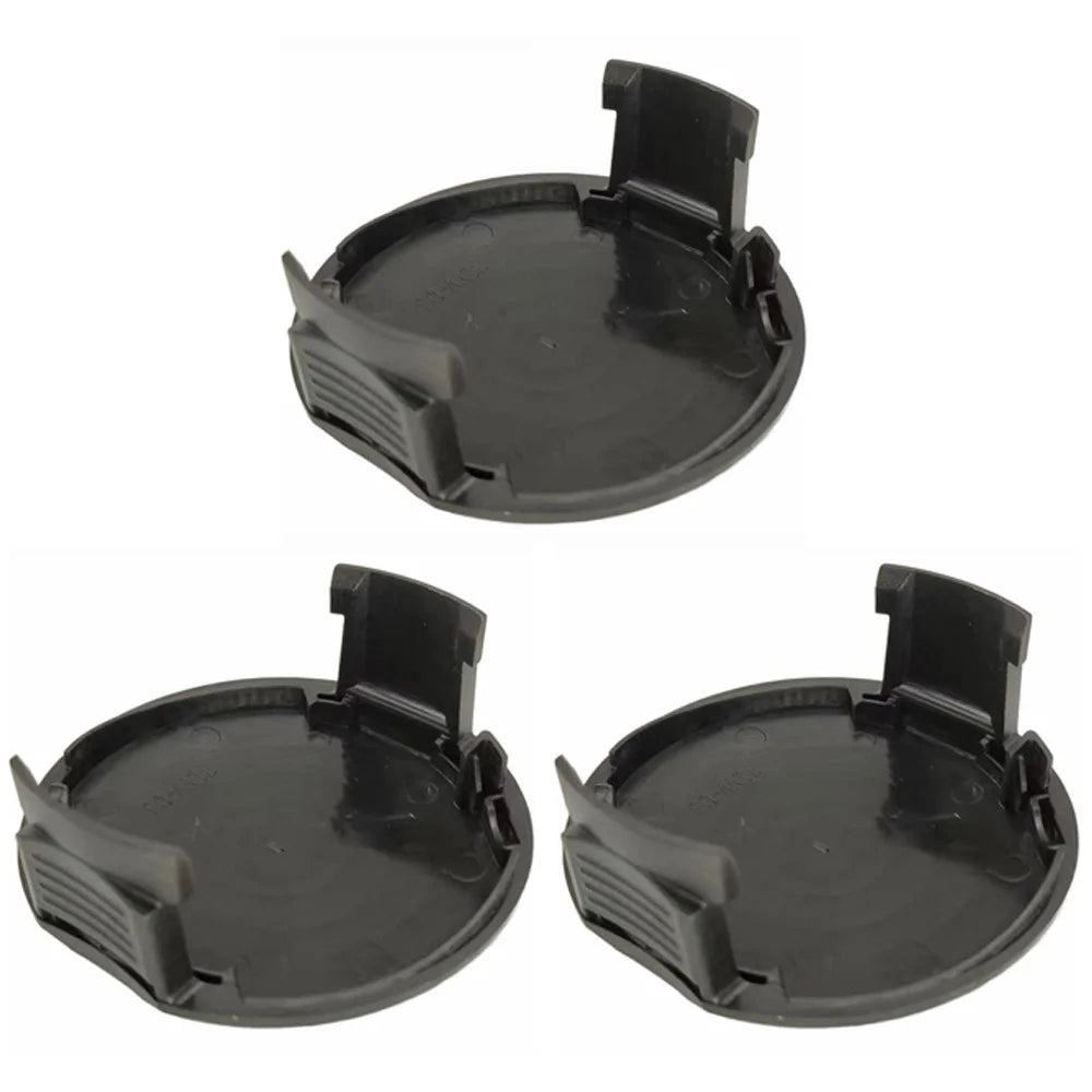 3Pcs WA0037 Spool Cap for Worx WG184 / WG190 / WG191 / WG168 Lawn Mower Spool Cover - 1