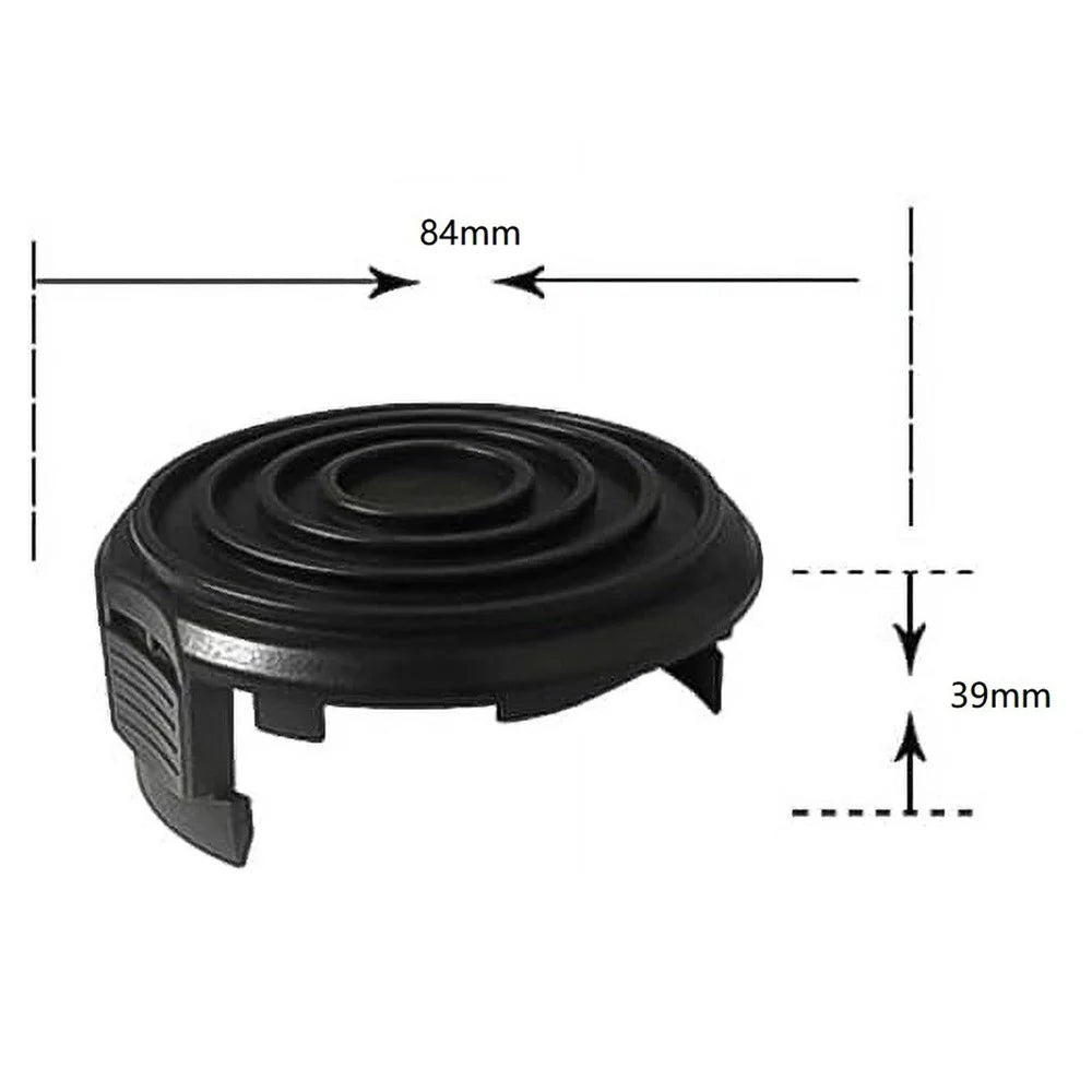 8Pcs WA0014 Line Spool + 1Pc WA0037 Spool Cap Set for Worx WG190 / WG191 / WG168 / WG184 Lawn Mower Parts - 6