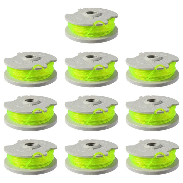 10Pcs WA0014 Strimmer Spool Line for Worx WG190 / WG191 / WG168 / WG184 Lawn Mower Nylon Line - 1