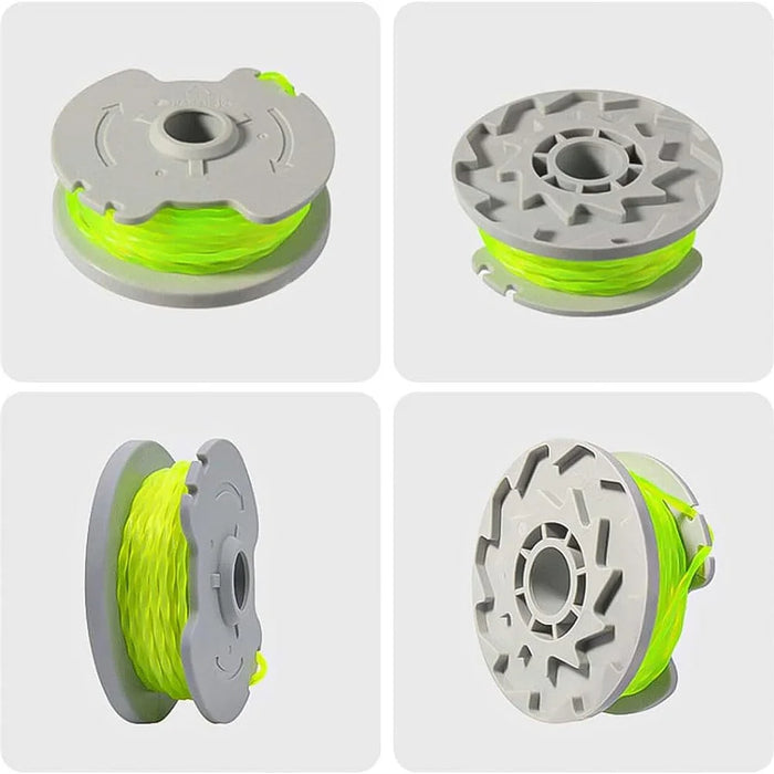 2PCS Lawn Mower Spools for Worx Lawn Trimmer Nylon Wire Reels WA0014 - 4