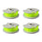 4PCS For Worx Lawn Mower Spools Tear-Resistant Nylon Wire Reels WA0014 - 1