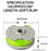 4PCS For Worx Lawn Mower Spools Tear-Resistant Nylon Wire Reels WA0014 - 5