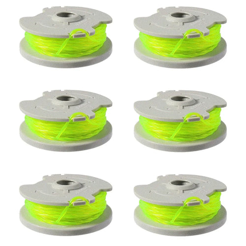 6PCS For Worx Lawn Trimmer Nylon Wire Reels WA0014 Lawn Mower Spools - 1