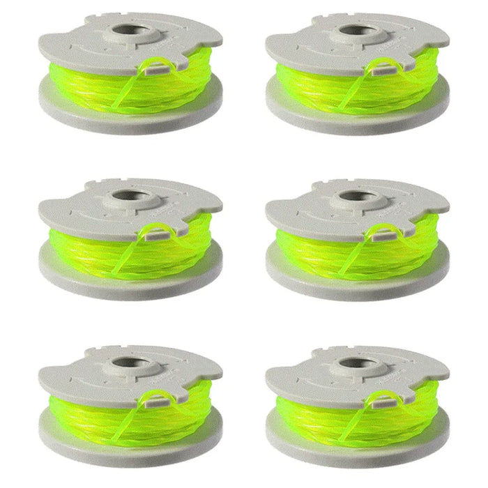 6PCS For Worx Lawn Trimmer Nylon Wire Reels WA0014 Lawn Mower Spools - 1