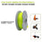 6PCS For Worx Lawn Trimmer Nylon Wire Reels WA0014 Lawn Mower Spools - 2