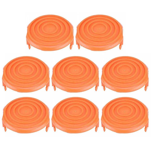 8 Pieces Wire Reel Protection Cap for Worx Lawn Mower Spool Cover Lid 50019417 - 1