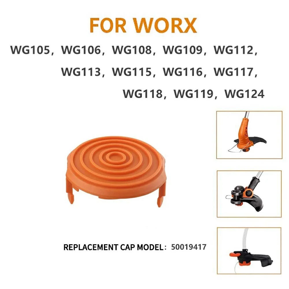 50019417 Replacement Spool Cap Compatible with Worx Lawn Mower - 7
