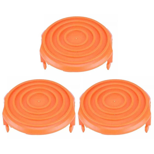 3PCS For Worx Lawn Mower Spool Cover Lid 50019417 Wire Reel ABS Cap - 1