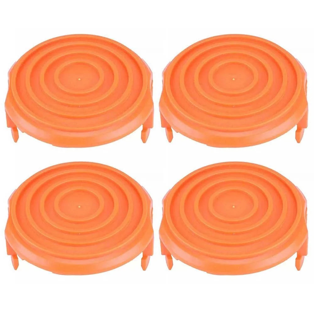 4Pcs For Worx Lawn Mower Spool Cover 50019417 Wire Reel ABS Lid - 1