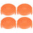 4Pcs For Worx Lawn Mower Spool Cover 50019417 Wire Reel ABS Lid - 1