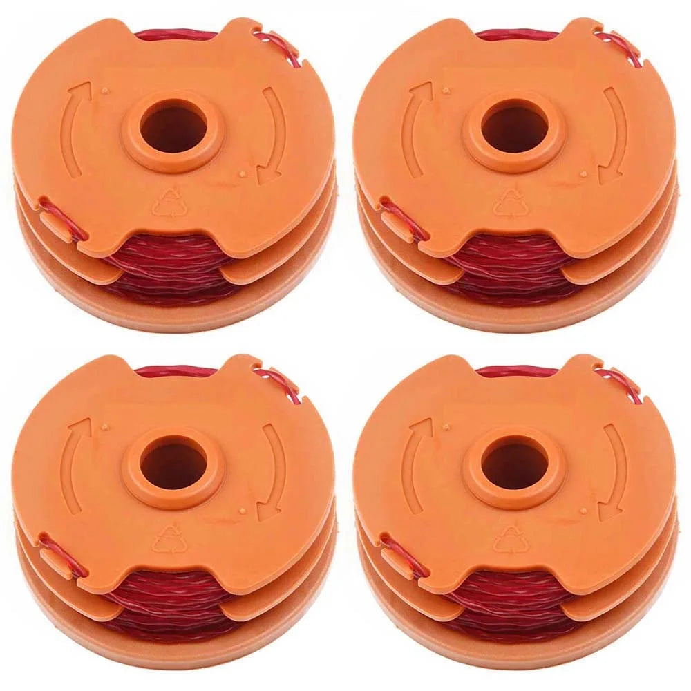 4PCS For Worx Lawn Mower Spools WA0007 Lawn Trimmer Wire Reels - 1