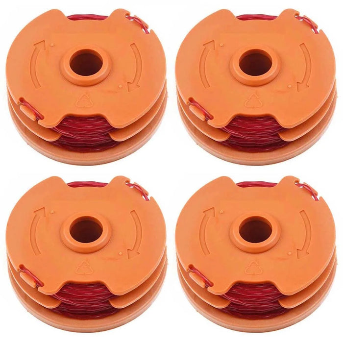 4PCS For Worx Lawn Mower Spools WA0007 Lawn Trimmer Wire Reels - 1