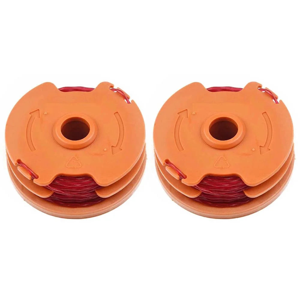 2 Pieces Lawn Trimmer Wire Reels for Worx Lawn Mower Spools WA0007 - 1