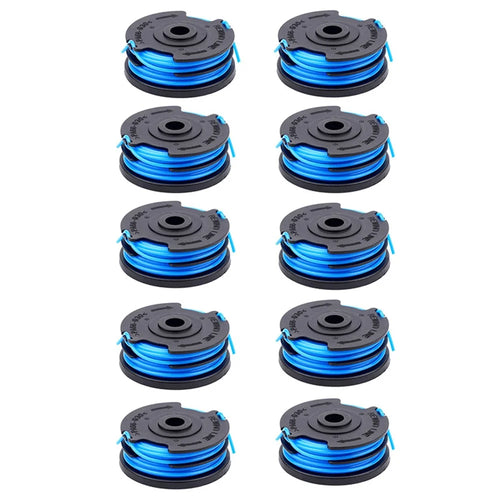 10Pcs for Greenworks 2101602  /  2101602A Lawn Mower Line Spools, 2900719 - 1