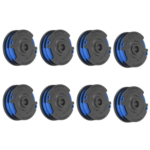 8PCS Spools for Greenworks Lawn Mower Nylon Rope Line Wire Reels, 29082 / 29242 - 1