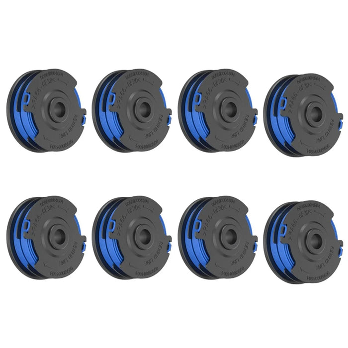8PCS Spools for Greenworks Lawn Mower Nylon Rope Line Wire Reels, 29082 / 29242 - 1