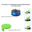8 Spools + 2 Spool Caps for Greenworks Lawn Mower Replacement Parts, 29082 / 29242 - 3