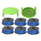 For Greenworks 21212 / 21272 Lawn Mower 6 Line Spools with 2 Spool Caps, 29082 / 29242 - 1