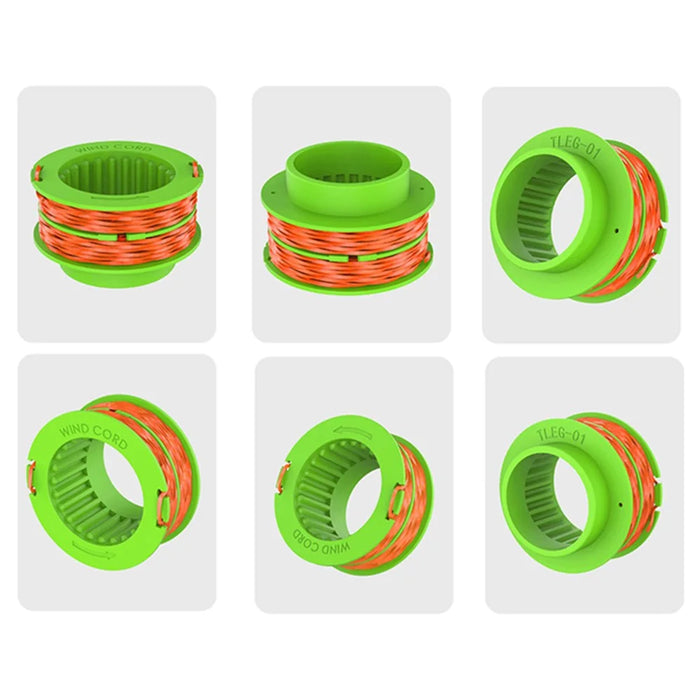 8PCS Replacement Spool for EGO POWER+ Lawn Trimmer Wire Reel AS1300 - 4