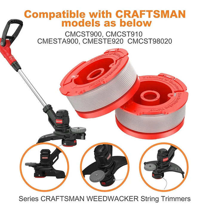 10Pcs for Craftsman Lawn Mower 30ft / 9.144m Line Spools CMZST065 Wire Reel - 3