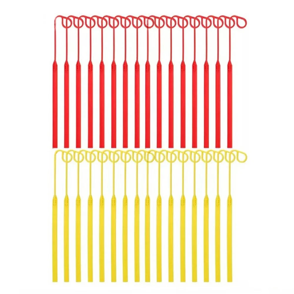 32Pcs for Aero-Flex Lawn Mower Yellow+Red Flexible Line Blades Grass Trimmer Parts, TLA-01 / TLA-02 - 1
