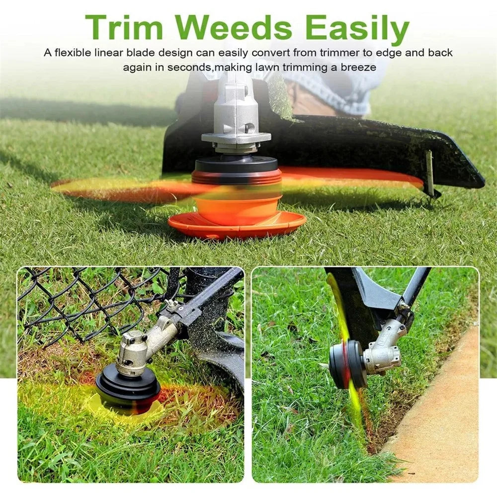 80Pcs For Aero-Flex Lawn Mower Flexible Line Blades Universal Grass Trimmer Part, TLA-01 / TLA-02 - 5