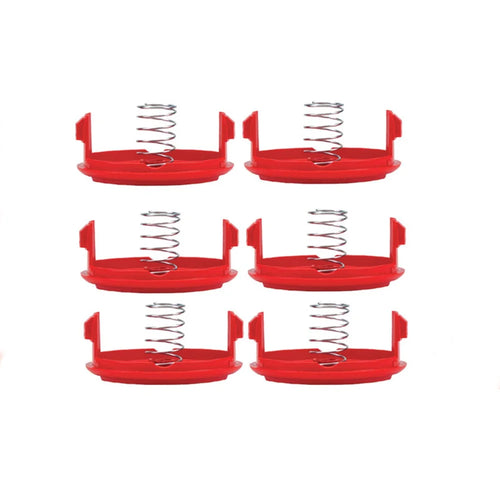 For Craftsman 6 Spool Caps + 6 Springs Lawn Mower Replacement Parts, CMZST120SC - 1