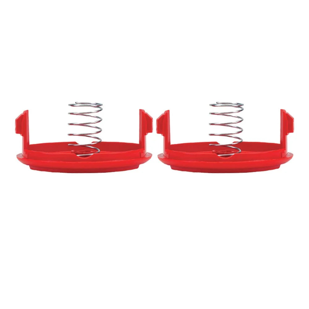 For Craftsman Lawn Mower 2 Spool Caps with 2 Springs Replacement Parts, CMZST120SC - 1