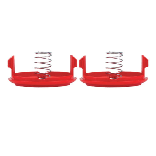 For Craftsman Lawn Mower 2 Spool Caps with 2 Springs Replacement Parts, CMZST120SC - 1
