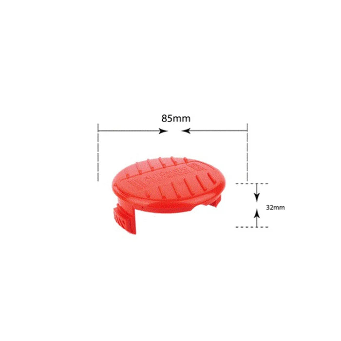For Craftsman 4 ABS Spool Caps + 4 Metal Springs Lawn Mower Replacement Parts, CMZST120SC - 3