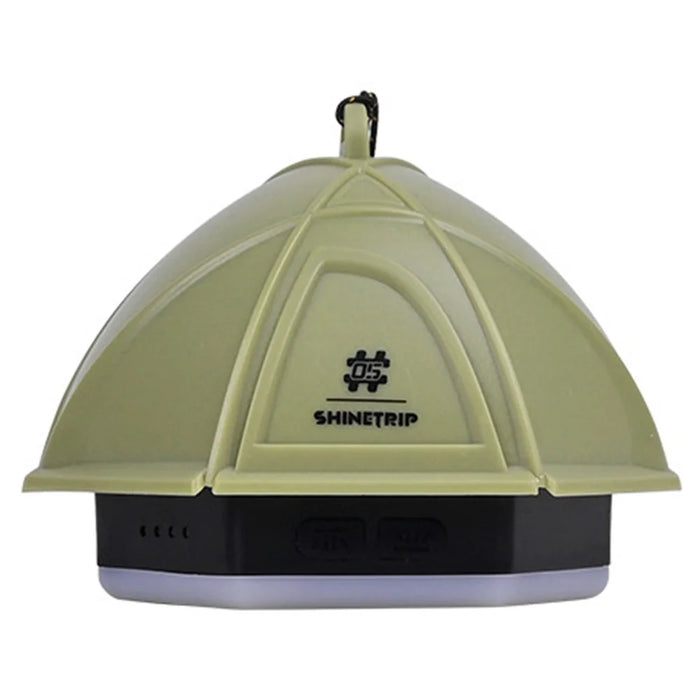 SHINETRIP ST-05 IPX4 Waterproof Outdoor Hanging Tent Camping Light with 4 Light Modes 2000mAh Large Capacity Battery - Green - 1