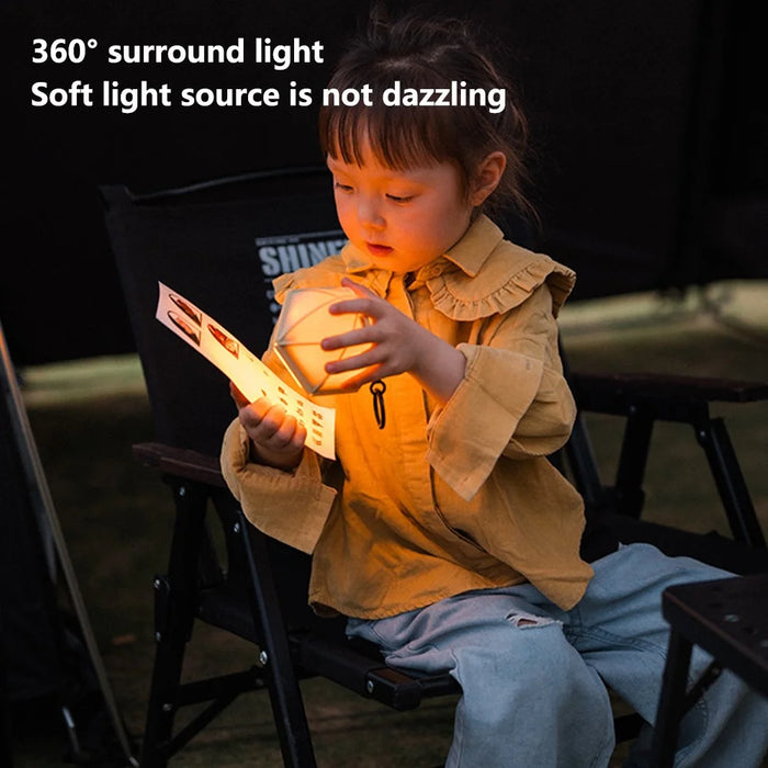 SHINETRIP ST-05 IPX4 Waterproof Outdoor Hanging Tent Camping Light with 4 Light Modes 2000mAh Large Capacity Battery - Green - 3
