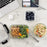 12Pcs Microwave Oven Food Storage Containers Set Borosilicate Glass Fresh Keeping Box (BPA Free, No FDA) - Black - 4