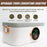 45W Wireless Heated Lunch Box with 16000mAh Battery and 6 Gear Adjustable Heating - 4