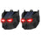 N911X 2Pcs Solar Powered Animal Repellent Lamp Outdoor Security Red LED Flashing Predator Deterrent Light - 1