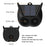 N911V 2Pcs Solar Powered Bird Animal Repellent Lamp Red LED Flashing Predator Deterrent Lights - 2