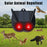 N911V 2Pcs Solar Powered Bird Animal Repellent Lamp Red LED Flashing Predator Deterrent Lights - 6