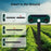 N911W Solar Powered Alarm for Garden, Farm Ultrasonic Animal Repellent Motion Sensor Infrared Detection - 7