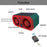 N911T Solar Powered Animal Repellent Dual Speaker Alarm System Motion Sensor Flashing Red Blue Light - 2
