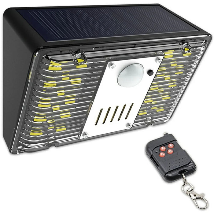N775 Solar Powered Motion Sensor Light Outdoor Garden Security Alarm Light with 4 Lighting Modes - 1