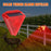 N911Q Solar Powered Bird Repellent Light Orchards Rice Fields Animal Deterrent Sound Light Alarm - 4