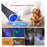 TANK007 UV6100 UV Flashlight for Sanitization Inspection Pet Stain Insect Detection Lamp - Grey - 6