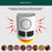 N911B 13 Sounds Motion Sensor Alarm Solar Powered Animal Repellent with LED Flashing Light - 4