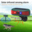 N911Y Solar Powered Alarm Infrared Motion Sensor Sound Light Warning High Frequency Animal Voice Repellent - 2
