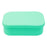 3-Compartments Silicone Lunch Box with Lid Microwave Safe Food Storage Container (BPA Free, No FDA) - Green - 1