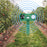 575B 18-60kHz Solar Ultrasonic Animal Repellent IPX4 Waterproof PIR Sensor with LED Strobe Light - Green - 7