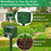 RC-549 Solar Powered Ultrasonic Animal Repeller IPX4 Waterproof PIR Sensor LED Strobe for Outdoor - Green - 5