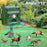 RC-548 Solar Powered Ultrasonic Animal Repeller with PIR Sensor and LED Flash IPX4 Waterproof - Green - 7