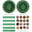 RC-547 Outdoor Solar Ultrasonic Animal Repeller PIR Motion Sensor LED Strobe IPX4 Waterproof - Green - 4