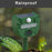 RC-547 Outdoor Solar Ultrasonic Animal Repeller PIR Motion Sensor LED Strobe IPX4 Waterproof - Green - 5